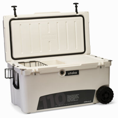 Utoka 110 tow cool box high specifications for all activities great for caterers