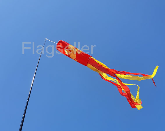 Wessex-Flaggenrohr-Windsack 60" für Teleskopstange. Hohe Qualität