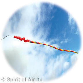 Giant worm twister windsock line laundry by Spirit of Air