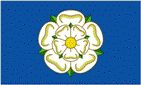 Yorkshire rose flag 3ft x 2ft